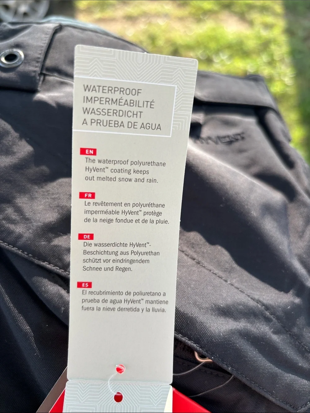 The North Face Men's Black HyVent Shell Pants